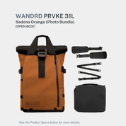 Wandrd PRVKE 31L V3 Photo Bundle (Open Box)